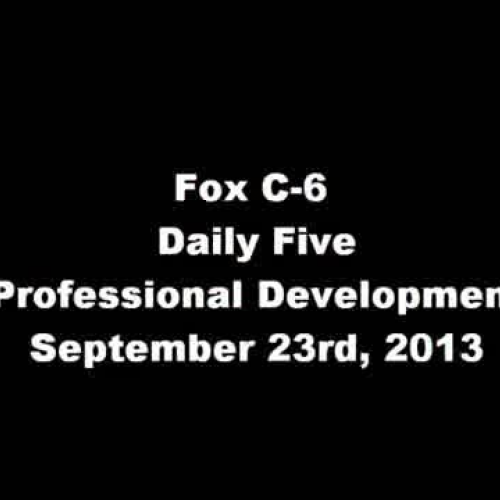 daily five pd day