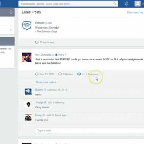 How to attach a file for edmodo grades