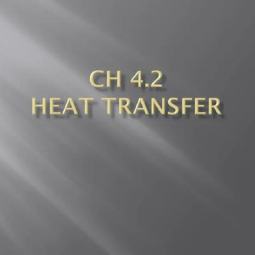 Conduction, Convection, Radiation - Flipped