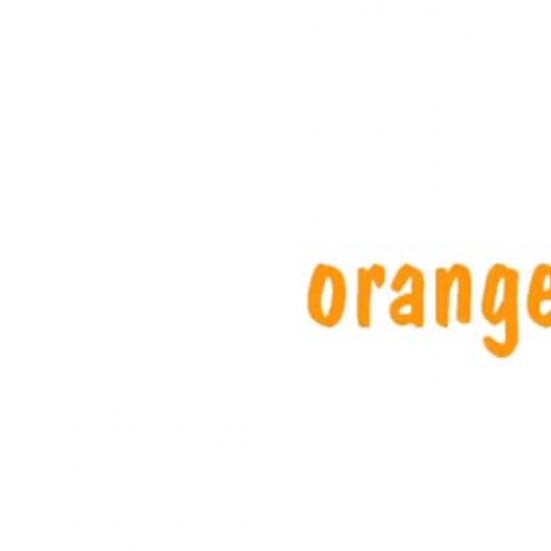 Color O-R-A-N-G-E orange - Kindergarten