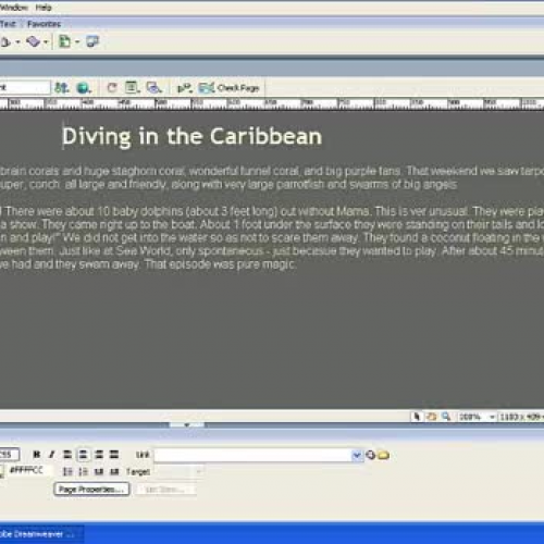 Dreamweaver CS3 - How to insert an image