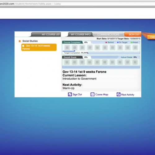 Edgenuity Organizer Video