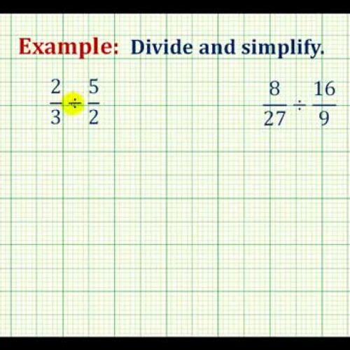 Fraction Division Ex1