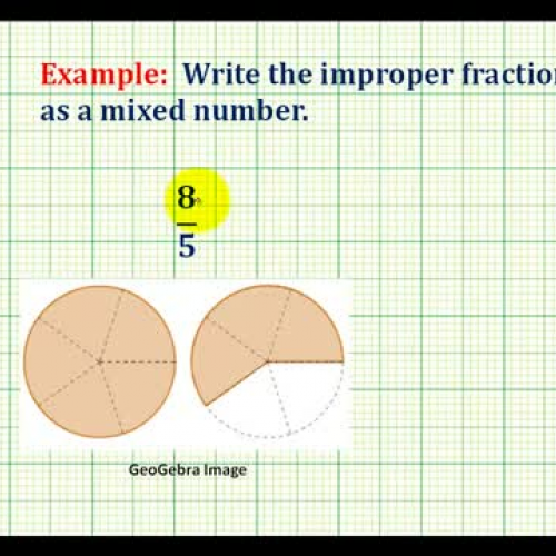 Fraction Improp To Mixed Example