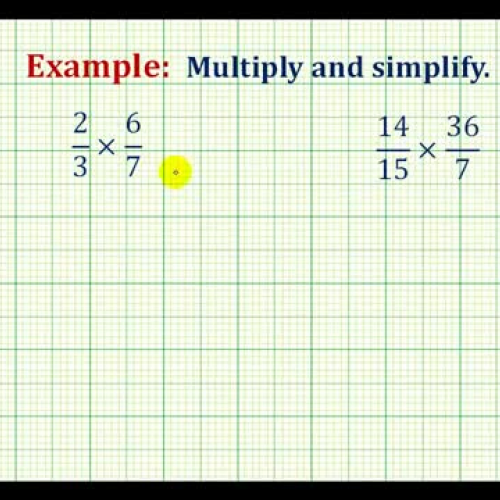 Fraction Multiply Example