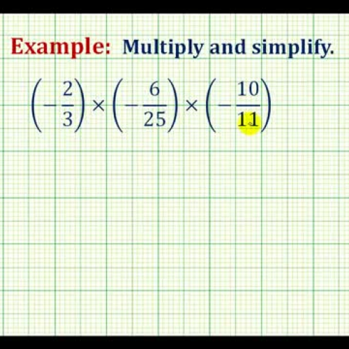 Fraction Multiply Three Signed Ex