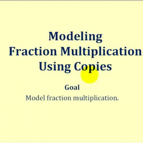 Fraction Multiply Using Copies