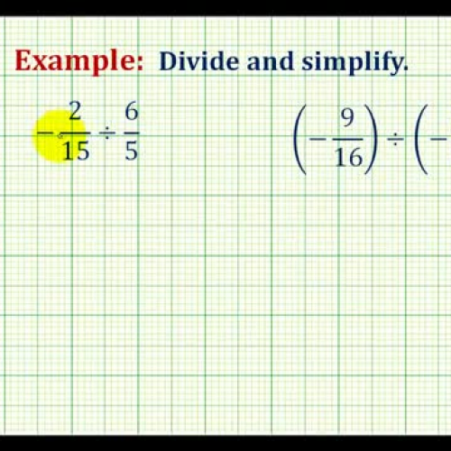 Fraction Signed Divide Ex1