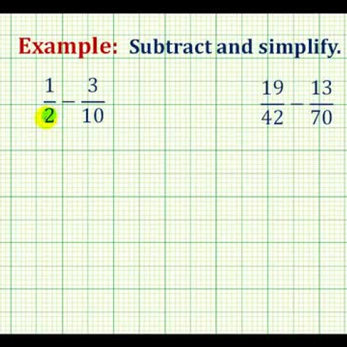 Fraction Subtract Ex1