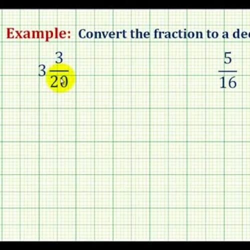 Fraction To Decimal Ex2