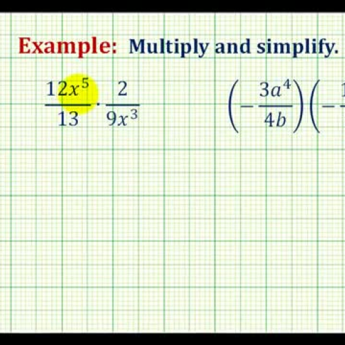 Fractions Mult Variable Ex