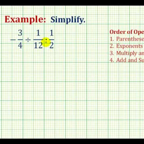 Fractions Signed Order Ops Ex6