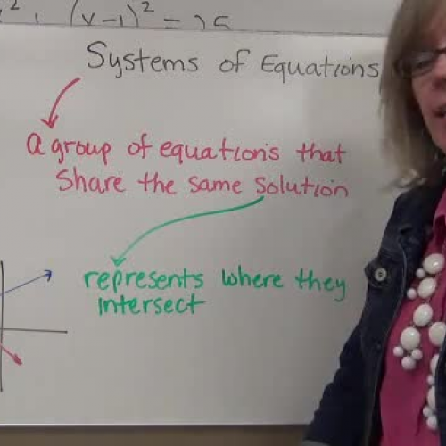 Mixed Systems of Equations