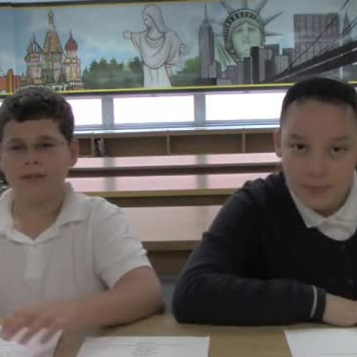 Morning Announcement 9/26/2013