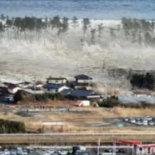 tsunami in japan