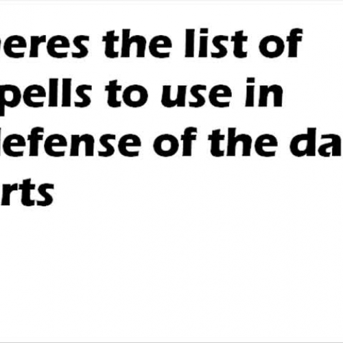 how to learn the defense of dark arts