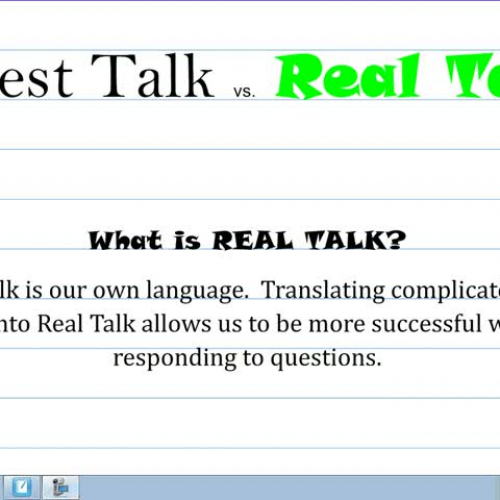 real talk1