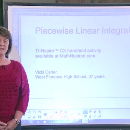 TI-Nspire Lesson: Piecewise Linear Integral