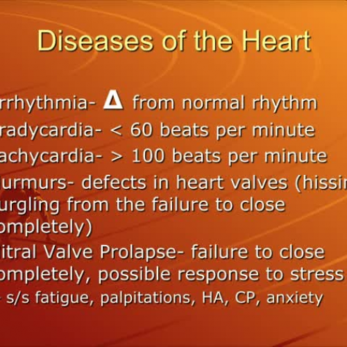 HS1 Cardiac Diseases
