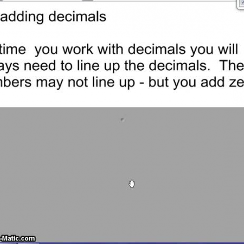 2-6 adding decimals