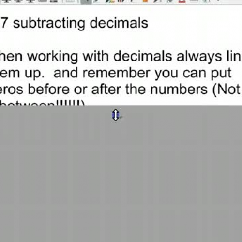 2-7 subtracting videos