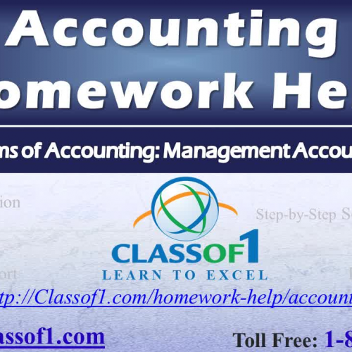 Streams of Accounting- Management Accounting