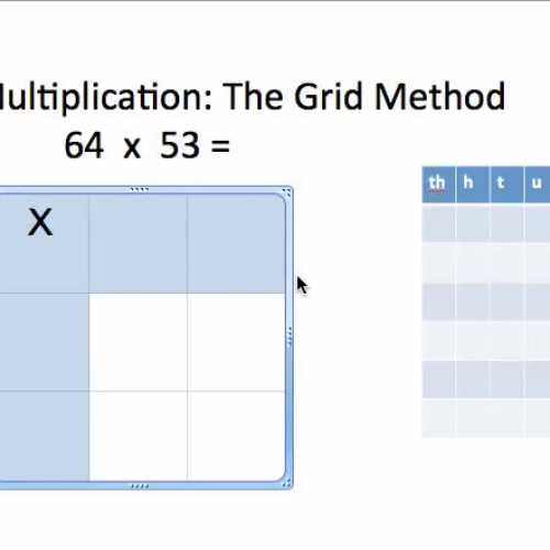 Multiplication by Grid Method 1