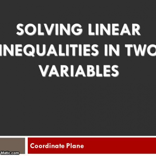 Graphing Inequalities 2