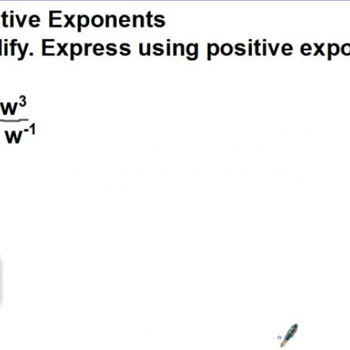negative exponents 3