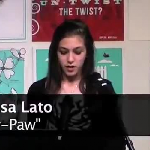 7th Grade Poetry Foundation - &#8217; Paw- Pa