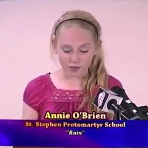 7th Grade Poetry Foundation - &#8217; Rain&#8