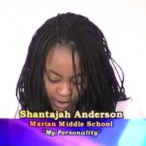 "My Personality" by Shantajah | 2011 7GP 7th Grade Poetry Contest