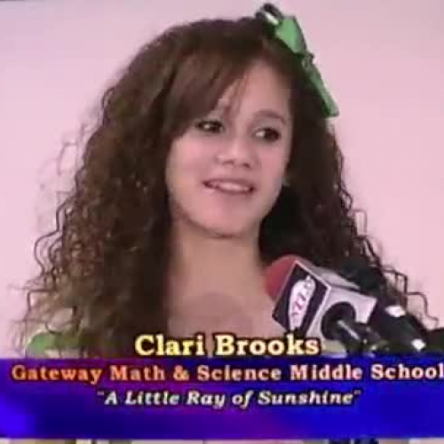 "A Little Ray of Sunshine" by Clari | 2011 7GP 7th Grade Poetry Contest