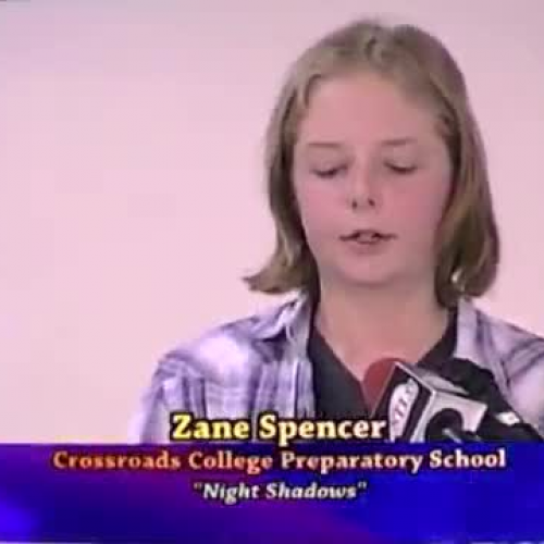 "Night Shadows" by Zane | 2011 7GP 7th Grade Poetry Contest 