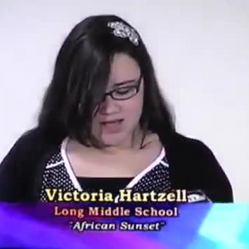 "African Sunset" by Victoria | 2011 7GP 7th Grade Poetry Contest