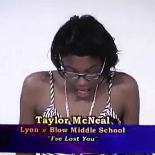 "I've Lost You" by Taylor | 2011 7GP 7th Grade Poetry Contest