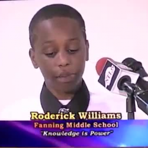 "Knowledge is Power" by Roderick | 2011 7GP 7th Grade Poetry Contest