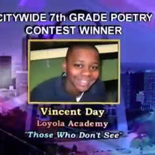 "Those Who Don't See" by Vincent | 2011 7GP 7th Grade Poetry Contest