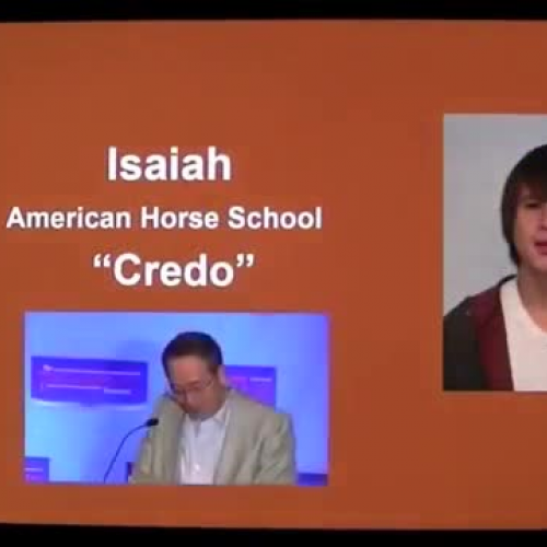 Credo The 2013 7GP 7th Grade Poetry Contest W