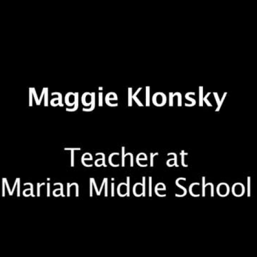Maggie Klonsky Interview The 7th Grade Poetry