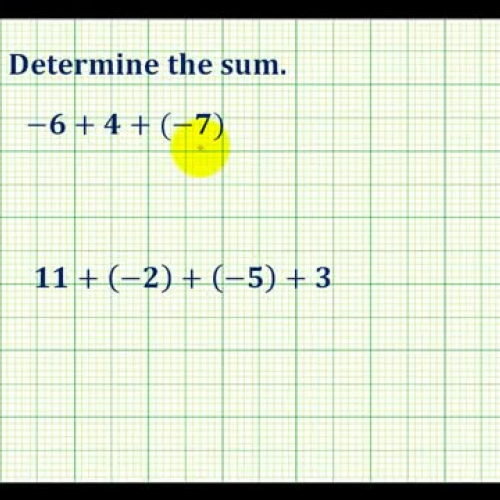 Integer Add Several Ex