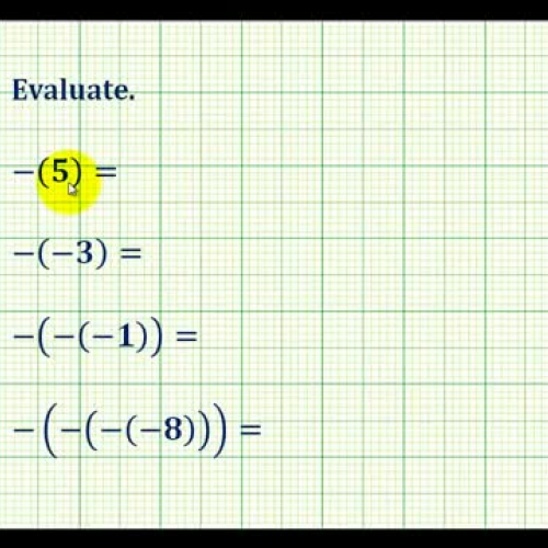 Integer Mult Opposites Ex