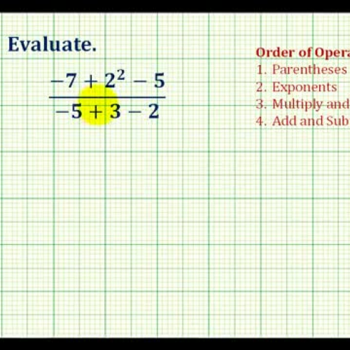 Integer Order Ops Ex7