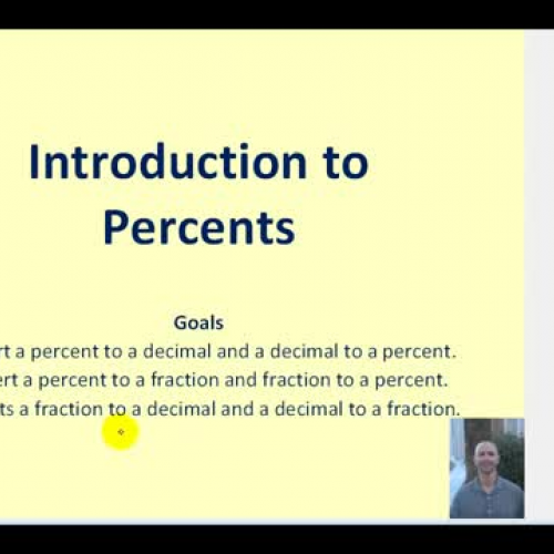 Intro To Percent