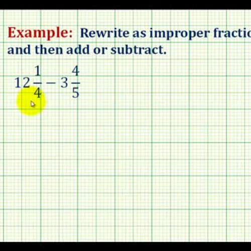 Mixed Improp Subtract Example