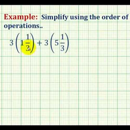 Mixed Num Order Op Ex4