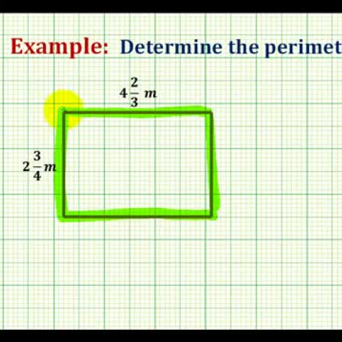 Mixed Number Rect Perimeter Example