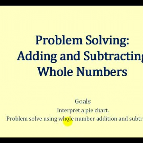 P S Whole Num Add Subtract