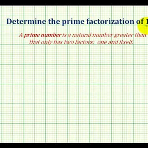 Prime Factors Ex23