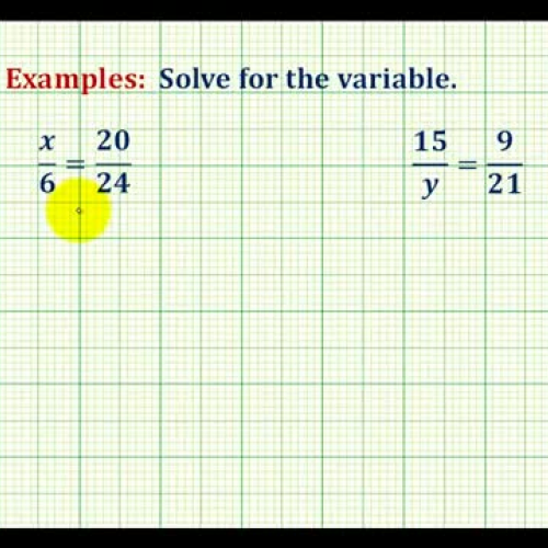 Proportion Ex1